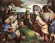 BASSANO, Jacopo The Three Magi ww painting